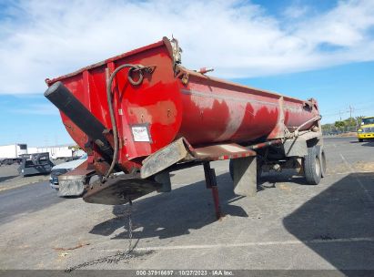 1985 RELIANCE TRAILER MFG DUMP Red  Other 1RESC6206FC851238 photo #3