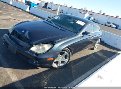 2006 MERCEDES-BENZ CLS 500 Blue  Gasoline WDDDJ75X36A030499 photo #3