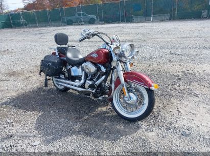 2010 HARLEY-DAVIDSON FLSTC Maroon  Other 1HD1BW512AB045481 photo #1