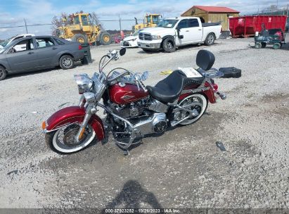 2010 HARLEY-DAVIDSON FLSTC Maroon  Other 1HD1BW512AB045481 photo #3