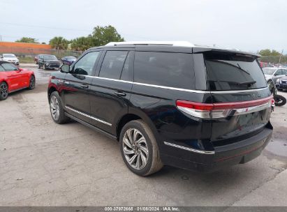 2023 LINCOLN NAVIGATOR RESERVE Black  Gasoline 5LMJJ2LG3PEL13913 photo #4