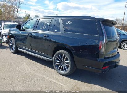 2023 CADILLAC ESCALADE ESV 4WD SPORT Black  Gasoline 1GYS4NKL7PR184872 photo #4