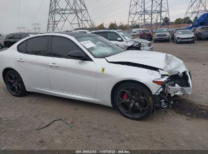 2018 ALFA ROMEO GIULIA TI SPORT AWD White  Gasoline ZARFAEEN9J7596328 photo #1