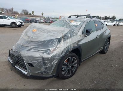 2021 LEXUS UX 250H Silver  Hybrid JTHX9JBH5M2046834 photo #3