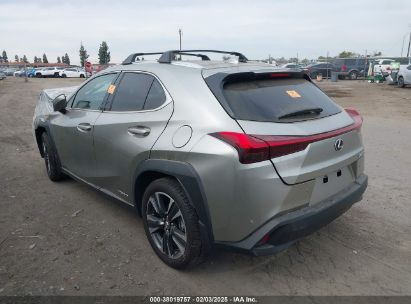 2021 LEXUS UX 250H Silver  Hybrid JTHX9JBH5M2046834 photo #4