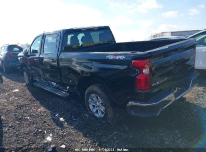 2023 CHEVROLET SILVERADO 1500 4WD  STANDARD BED LT Black  Gasoline 1GCUDDED0PZ317291 photo #4