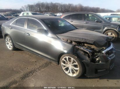 2014 CADILLAC ATS PREMIUM Gray  Gasoline 1G6AL5SX9E0157507 photo #1