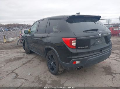 2019 HONDA PASSPORT SPORT Black  Gasoline 5FNYF7H21KB005471 photo #4