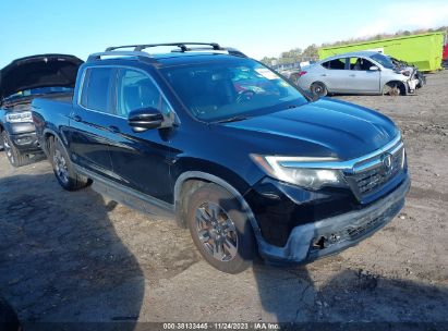 2017 HONDA RIDGELINE RTL-T Black  Gasoline 5FPYK2F69HB007537 photo #1