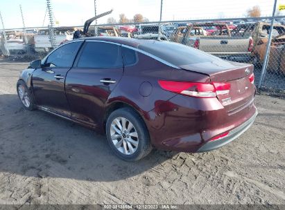 2017 KIA OPTIMA LX Maroon  Gasoline 5XXGT4L34HG163862 photo #4