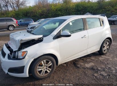 2016 CHEVROLET SONIC LT AUTO White  Gasoline 1G1JC6SH8G4119122 photo #3