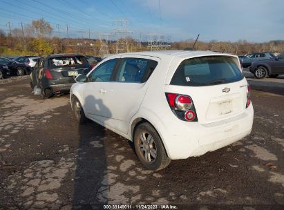 2016 CHEVROLET SONIC LT AUTO White  Gasoline 1G1JC6SH8G4119122 photo #4