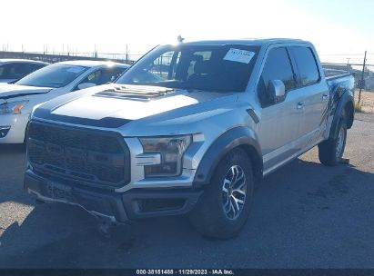 2019 FORD F-150 RAPTOR Silver  gas 1FTFW1RG7KFB96436 photo #3