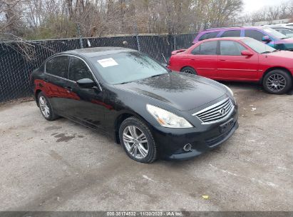 2011 INFINITI G25X Black  Gasoline JN1DV6AR3BM451649 photo #1