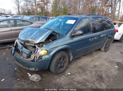 2006 DODGE GRAND CARAVAN SXT Blue  Gasoline 2D8GP44L76R884055 photo #3