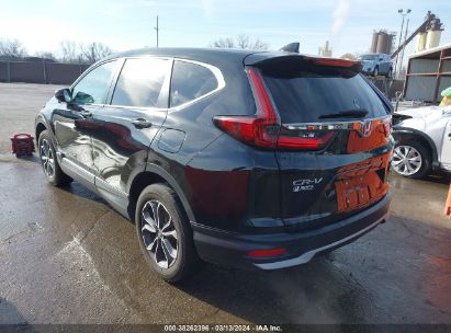 2022 HONDA CR-V AWD EX-L Black  Gasoline 5J6RW2H88NA004448 photo #4