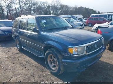 2000 MERCURY MOUNTAINEER Blue  Gasoline 4M2DU86P4YUJ35229 photo #1
