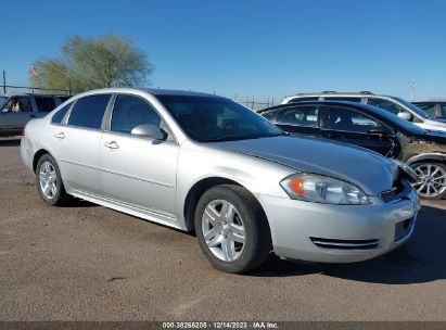 2014 CHEVROLET IMPALA LIMITED LT Silver  Gasoline 2G1WB5E3XE1167877 photo #1