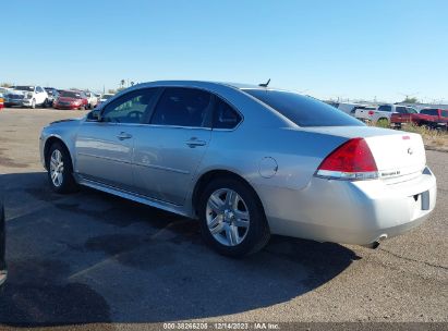 2014 CHEVROLET IMPALA LIMITED LT Silver  Gasoline 2G1WB5E3XE1167877 photo #4