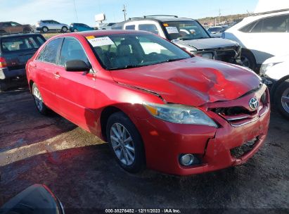 2011 TOYOTA CAMRY XLE V6 Red  Gasoline 4T1BK3EK7BU121498 photo #1