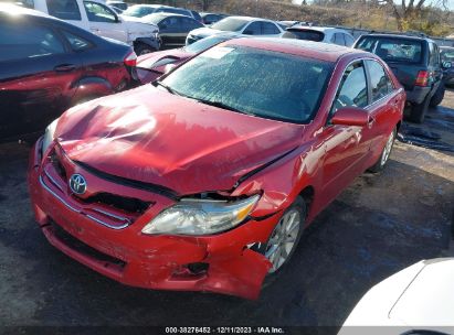 2011 TOYOTA CAMRY XLE V6 Red  Gasoline 4T1BK3EK7BU121498 photo #3