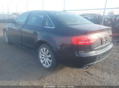 2009 AUDI A4 3.2 PREMIUM PLUS Black  gas WAULK78KX9N002387 photo #4