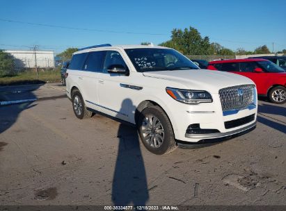 2023 LINCOLN NAVIGATOR STANDARD White  Gasoline 5LMJJ2NG4PEL12881 photo #1