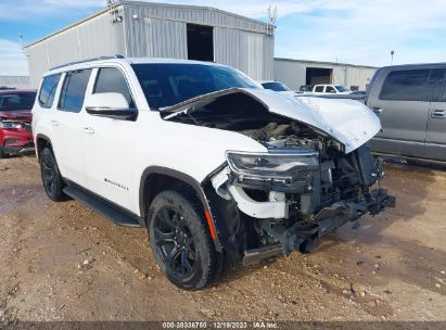 2022 JEEP WAGONEER SERIES II 4X2 White  Gasoline 1C4SJUBTXNS147362 photo #1