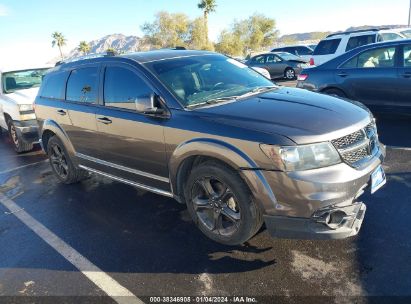 2018 DODGE JOURNEY CROSSROAD AWD Gray  Flexible Fuel 3C4PDDGG8JT449797 photo #1