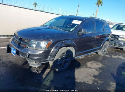 2018 DODGE JOURNEY CROSSROAD AWD Gray  Flexible Fuel 3C4PDDGG8JT449797 photo #3