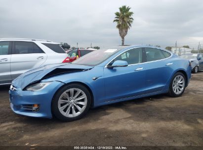 2017 TESLA MODEL S 100D/60D/75D/90D/P100D Light Blue  Electric 5YJSA1E21HF186523 photo #3