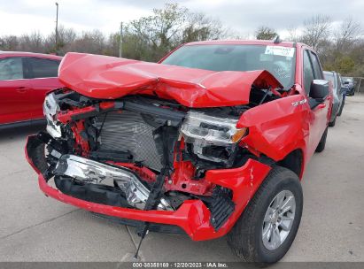 2023 CHEVROLET SILVERADO 1500 4WD  STANDARD BED LT Red  Gasoline 1GCUDDED0PZ317226 photo #3