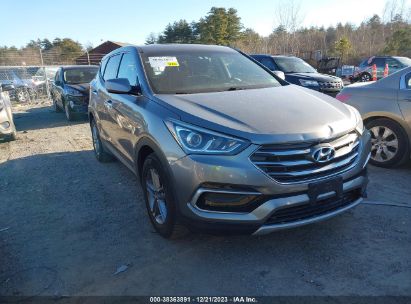 2017 HYUNDAI SANTA FE SPORT 2.4L Gray  Gasoline 5XYZTDLB6HG381121 photo #1