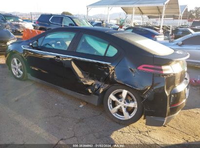 2012 CHEVROLET VOLT Black  Hybrid 1G1RD6E45CU105472 photo #4