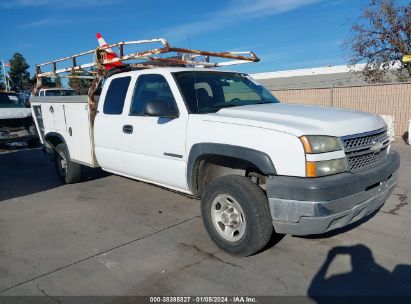 2005 CHEVROLET SILVERADO 2500HD WORK TRUCK White  Gasoline 1GBHC29U75E171371 photo #1