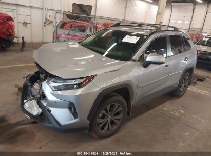 2023 TOYOTA RAV4 LIMITED HYBRID Silver  Hybrid JTMD6RFV0PD110556 photo #3