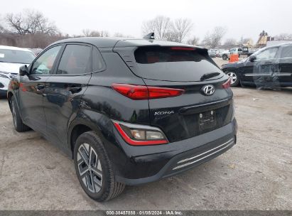 2023 HYUNDAI KONA ELECTRIC SE Black  Electric KM8K23AG3PU180587 photo #4