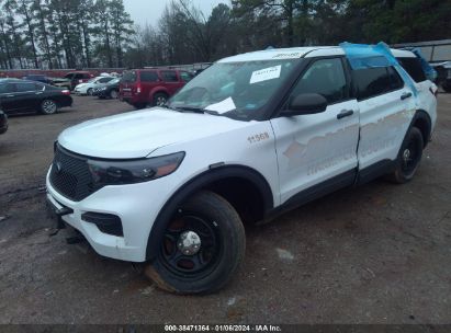 2020 FORD POLICE INTERCEPTOR UTILITY White  Hybrid 1FM5K8AW9LGC12744 photo #3