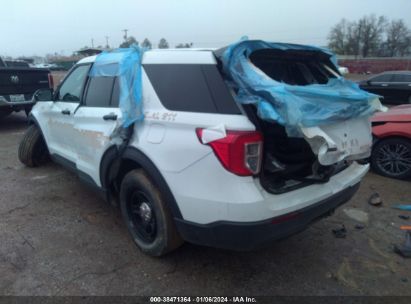 2020 FORD POLICE INTERCEPTOR UTILITY White  Hybrid 1FM5K8AW9LGC12744 photo #4