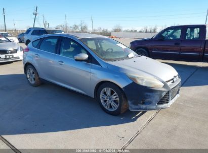 2012 FORD FOCUS SEL Silver  Gasoline 1FAHP3M25CL131719 photo #1