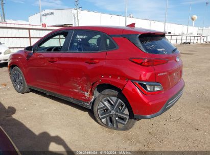 2023 HYUNDAI KONA ELECTRIC SEL Red  Electric KM8K33AG0PU193648 photo #4