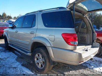 2007 TOYOTA SEQUOIA LIMITED V8 Beige  Gasoline 5TDBT48A57S286570 photo #4