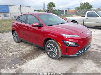 2023 HYUNDAI KONA ELECTRIC SE Red  Electric KM8K23AG9PU189682 photo #1