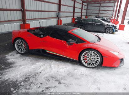 2018 LAMBORGHINI HURACAN PERFORMANTE Red  Gasoline ZHWUS4ZF0JLA10435 photo #1