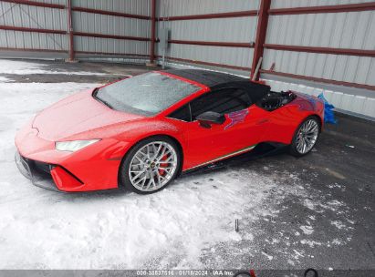 2018 LAMBORGHINI HURACAN PERFORMANTE Red  Gasoline ZHWUS4ZF0JLA10435 photo #3