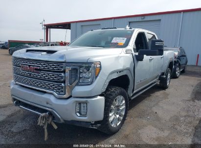 2023 GMC SIERRA 2500HD 4WD  STANDARD BED DENALI Silver  Gasoline 1GT49RE78PF151323 photo #1