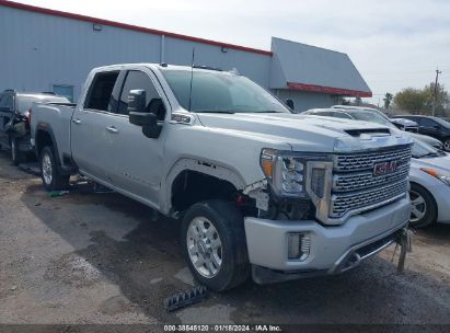 2023 GMC SIERRA 2500HD 4WD  STANDARD BED DENALI Silver  Gasoline 1GT49RE78PF151323 photo #3