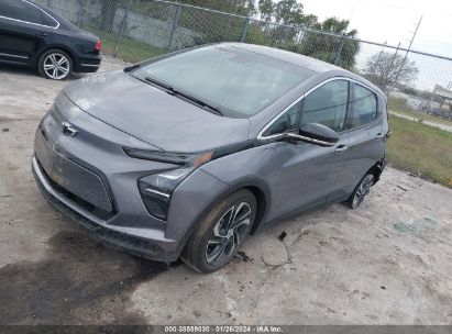 2023 CHEVROLET BOLT EV FWD 2LT Gray  Electric 1G1FX6S03P4176252 photo #3