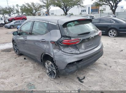 2023 CHEVROLET BOLT EV FWD 2LT Gray  Electric 1G1FX6S03P4176252 photo #4