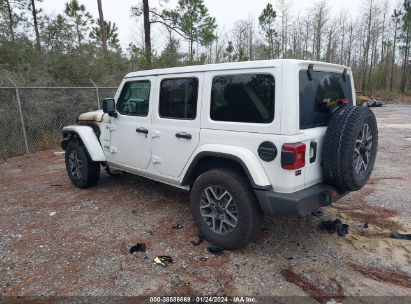 2024 JEEP WRANGLER 4-DOOR SAHARA 4X4 White  Gasoline 1C4PJXEN6RW114572 photo #4